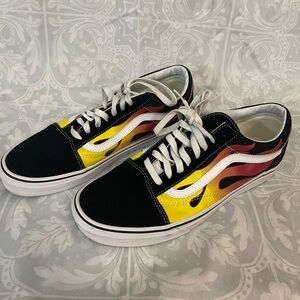 Vans, Men’s, Flame design, size 11
